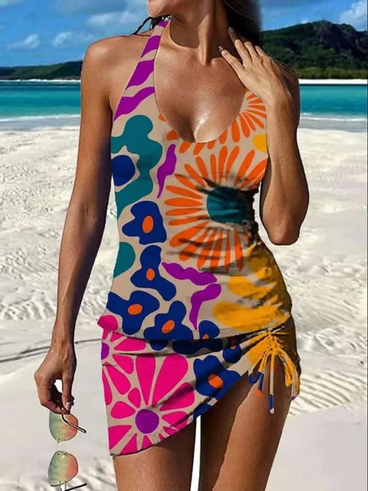 JESSA™ | Floral Tankini Set