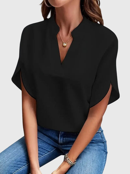 ELIZA™ | V-Neck Blouse