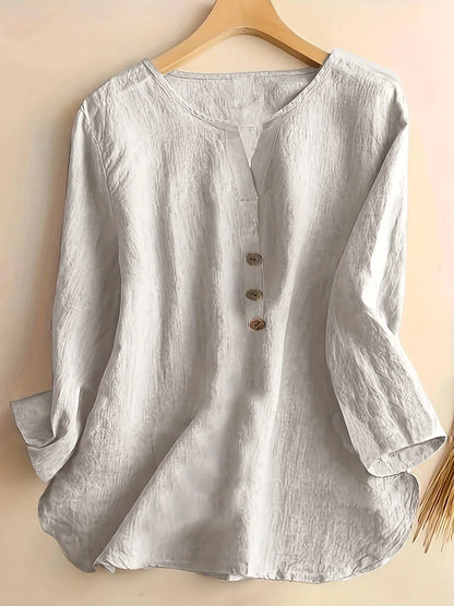 EMILY™ | Henley Blouse