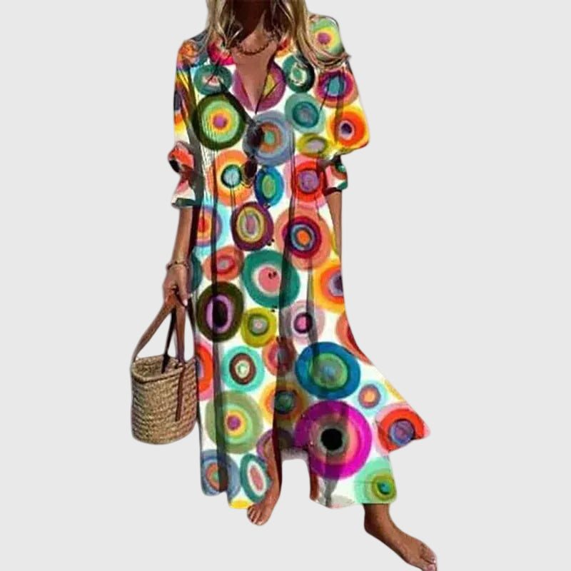 ZARIAH™ | Oversized Printed Dress
