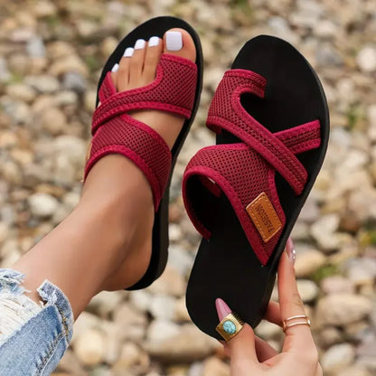 REBECCA™ | Flat Sandal