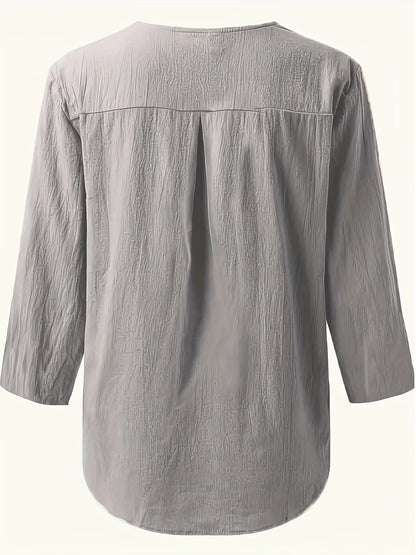 EMILY™ | Henley Blouse