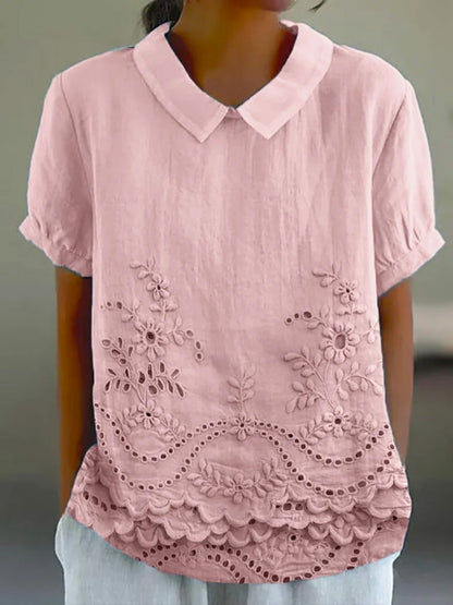 ELIZABETH™ | Eyelet Blouse