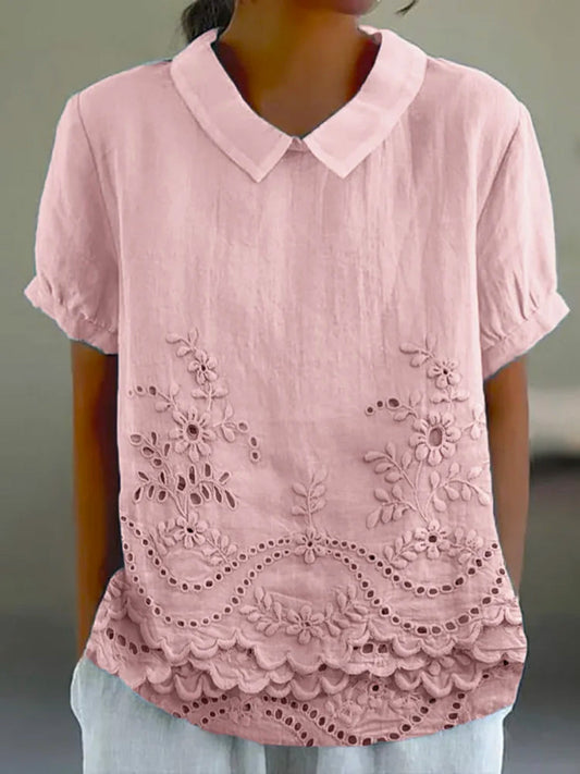 ELIZABETH™ | Eyelet Blouse