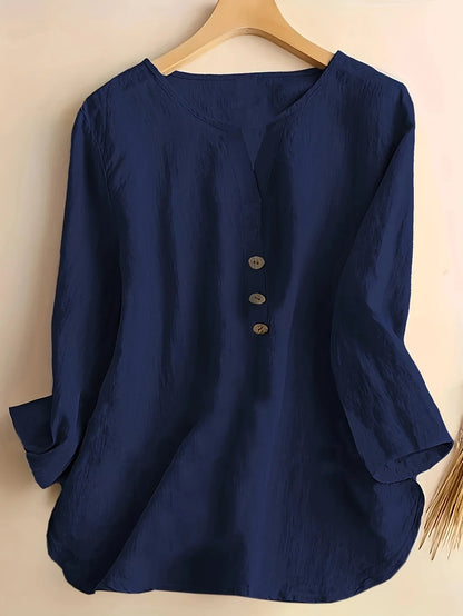EMILY™ | Henley Blouse