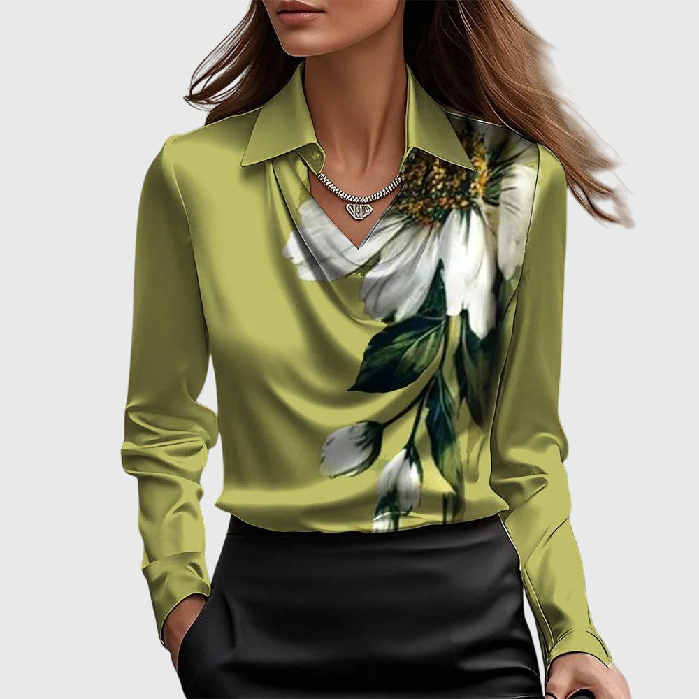 EUDORA™ | Satin Blouse