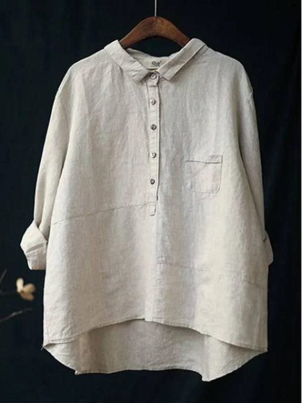 LENA™ | Linen Blouse