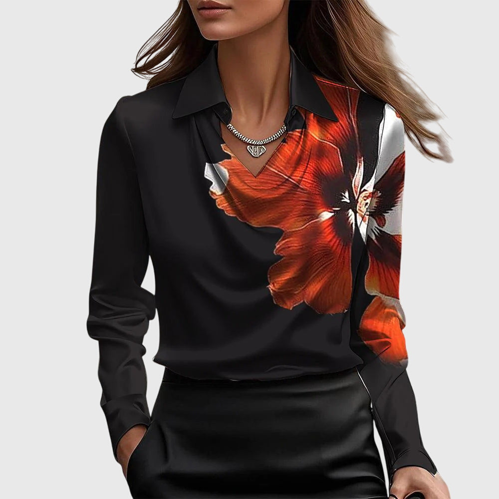 EUDORA™ | Satin Blouse