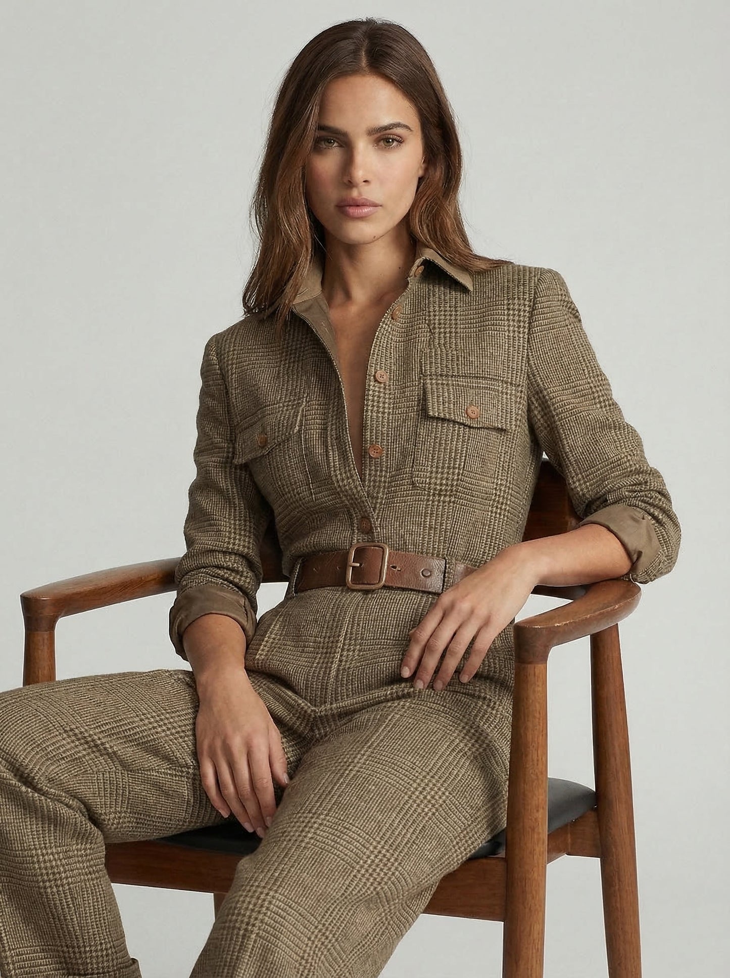 MONICA™ | Plaid Jumpsuit