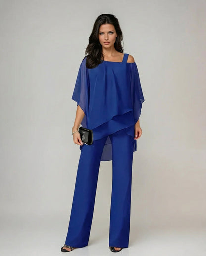 ELINOR™ | Layered Chiffon Set
