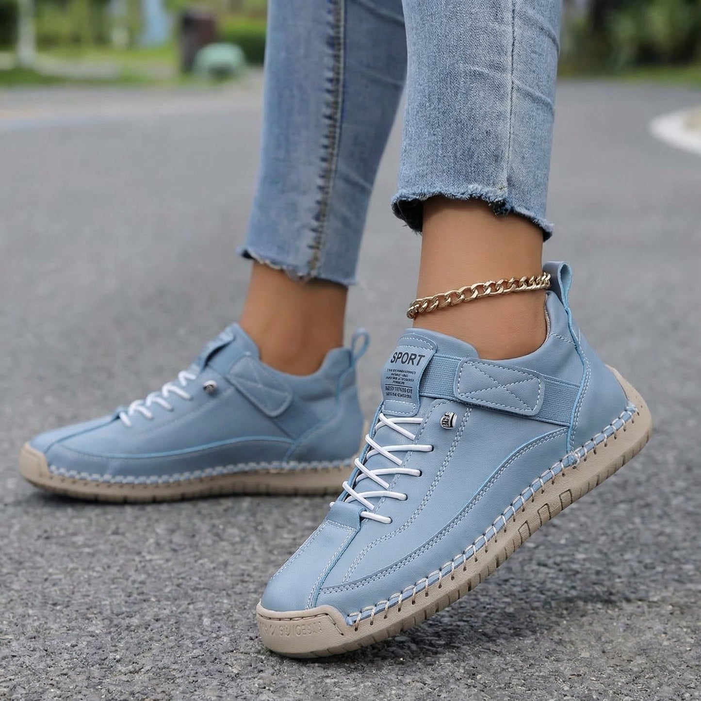 VANESSA™ | Leather Sneakers