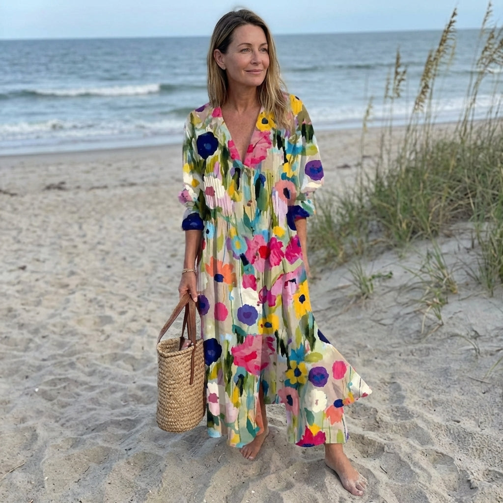 ZARIAH™ | Oversized Printed Dress
