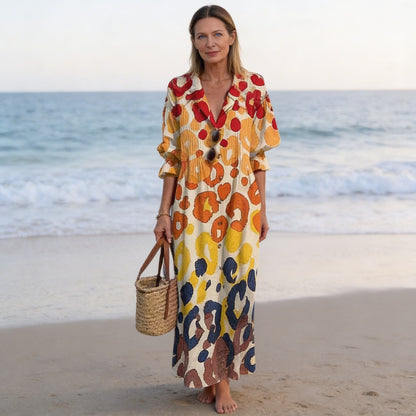 ZARIAH™ | Oversized Printed Dress