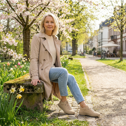 VANESSA™ | Leather Sneakers