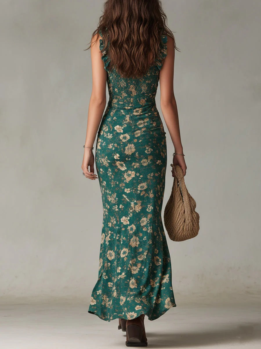 ZARA™ | Ruched Maxi Dress