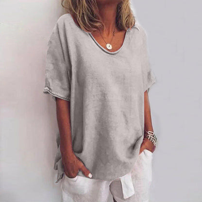 ELLOWAY™ | Round-Neck Relaxed Top