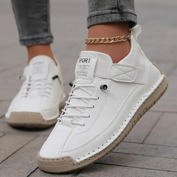 VANESSA™ | Leather Sneakers