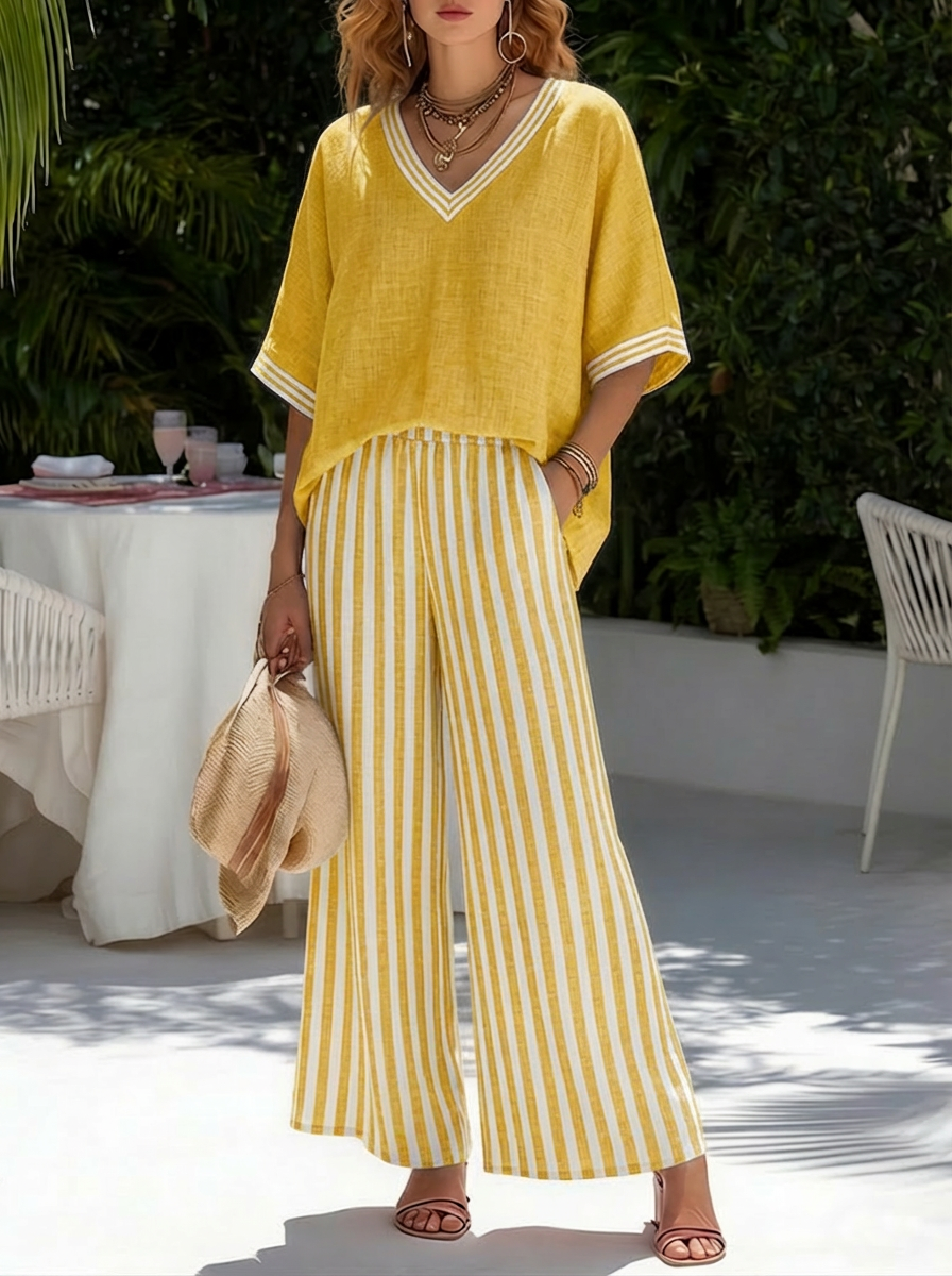 ELLA™ | Linen-Cotton Set