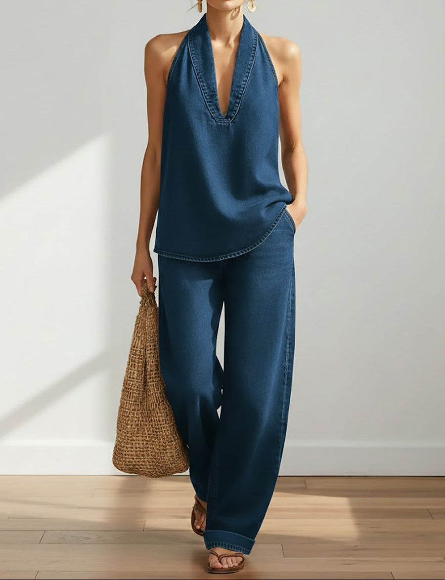 MICHELLE™ | Denim Two-Piece