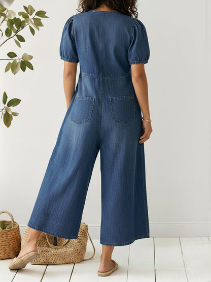CORA™ | Tie-Front Jumpsuit