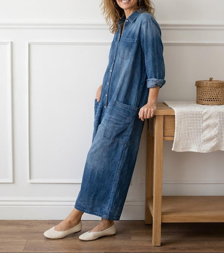 DIANA™ | Denim Jumpsuit