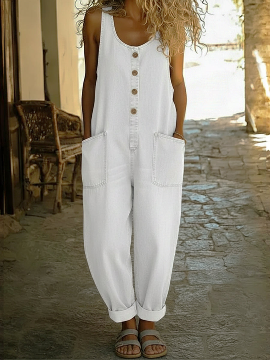 CHARIS™ | Denim Jumpsuit