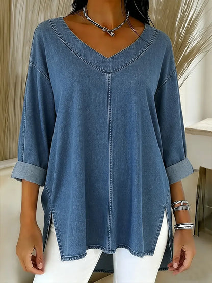 FRANCESCA™ | Denim Top