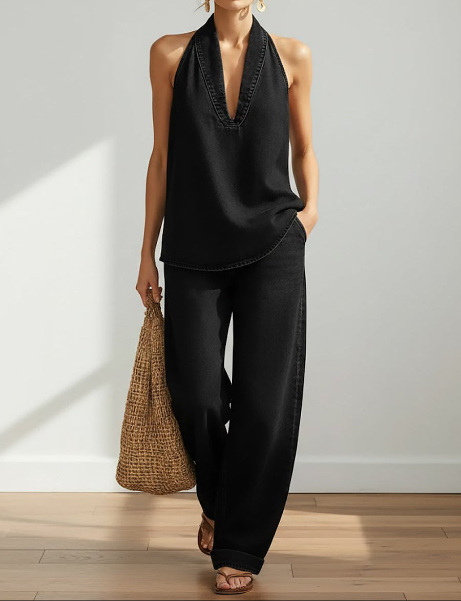 MICHELLE™ | Denim Two-Piece