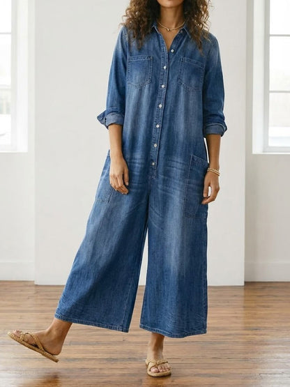 DIANA™ | Denim Jumpsuit
