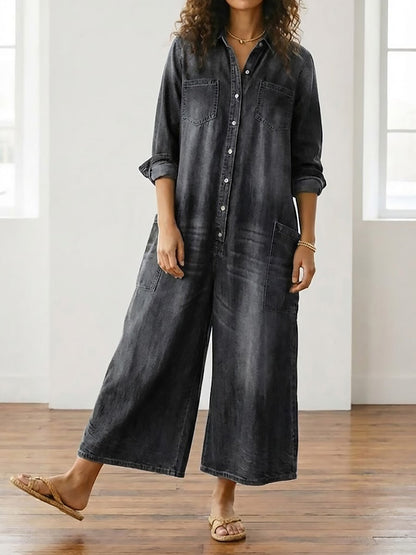 DIANA™ | Denim Jumpsuit