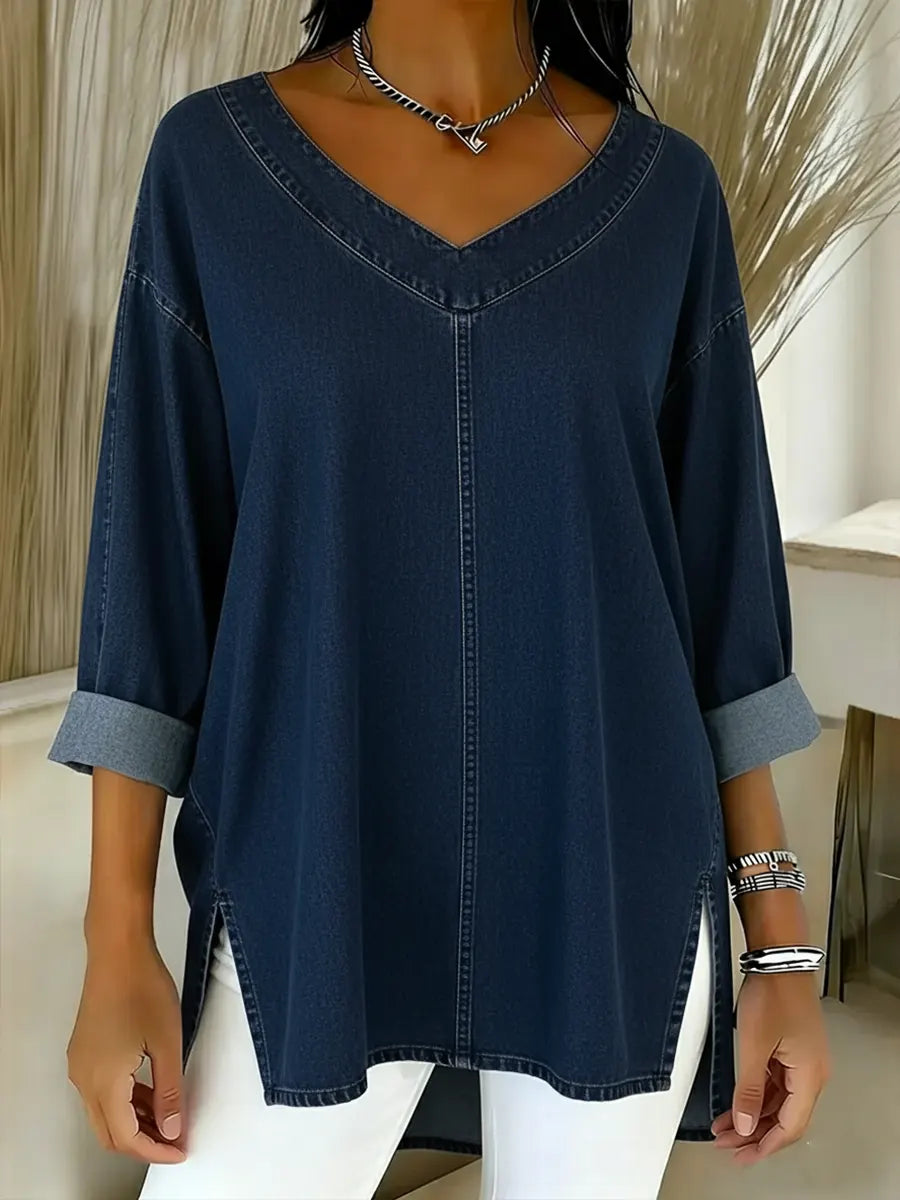 FRANCESCA™ | Denim Top