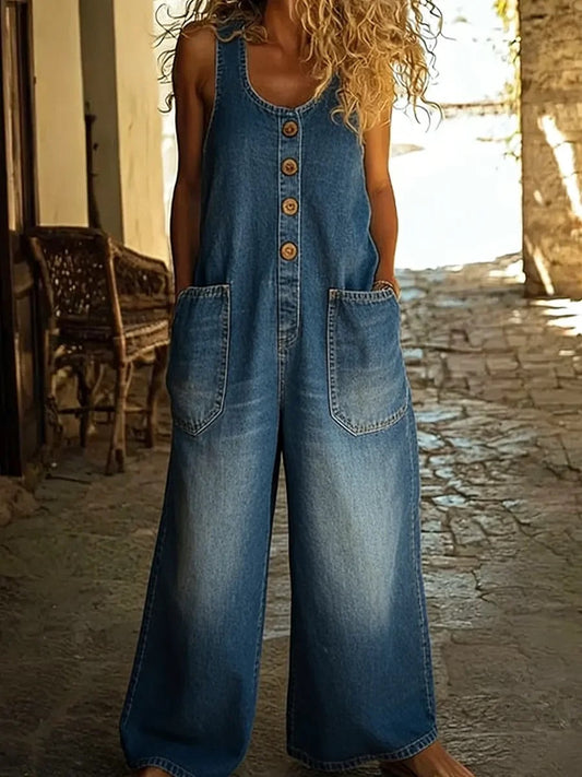 AGATHA™ | Sleeveless Jumpsuit