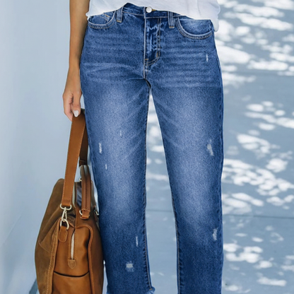 AMIRAH™ | Cropped Jeans