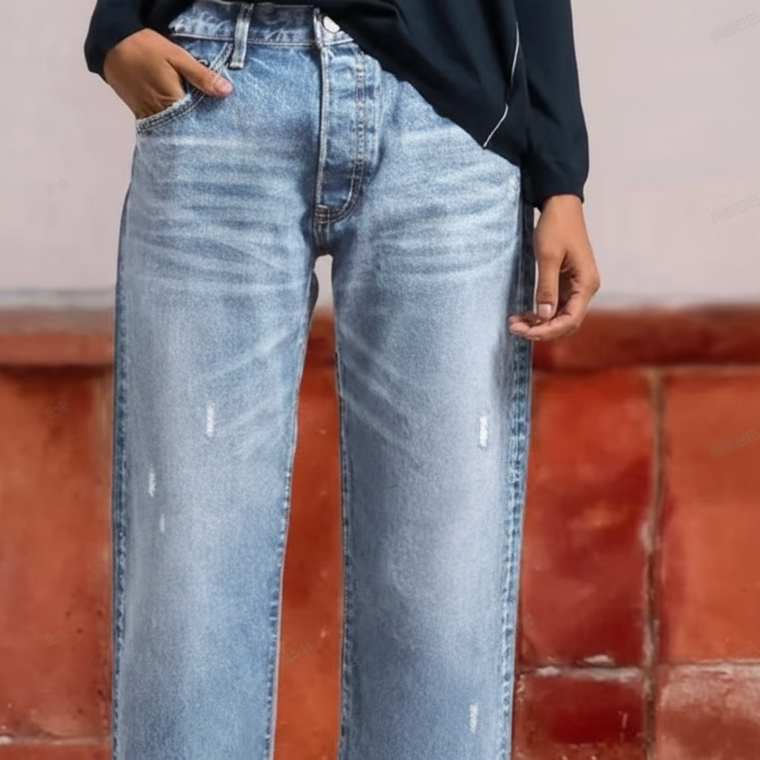 AMIRAH™ | Cropped Jeans