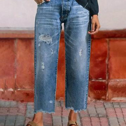 AMIRAH™ | Cropped Jeans