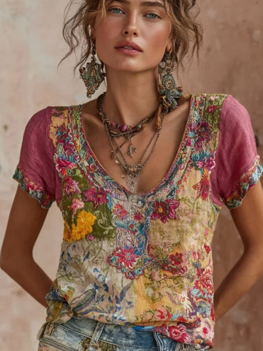 NAOMI™ | Floral Tee