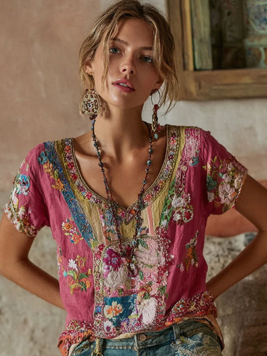 NORA™ | Embroidered Top
