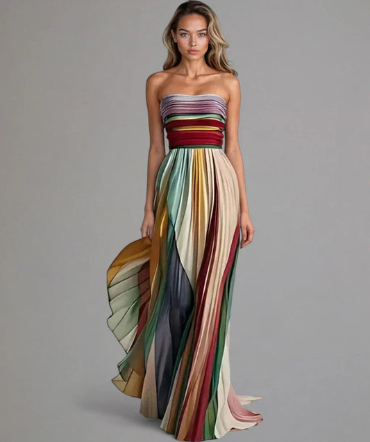 ZARIA™ | Strapless Maxi