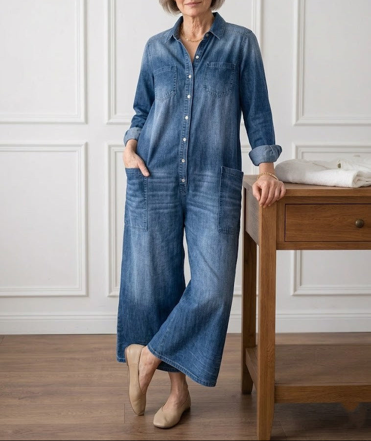 DIANA™ | Denim Jumpsuit