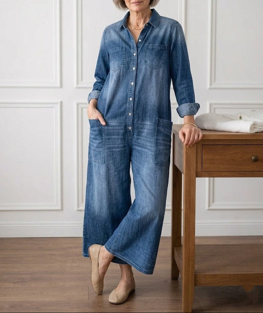 DIANA™ | Denim Jumpsuit