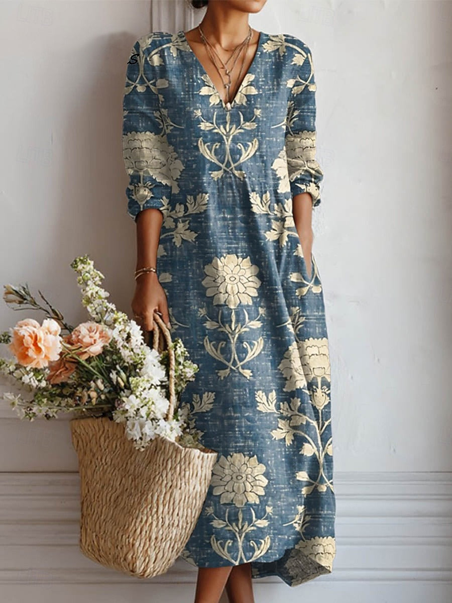 PENELOPE™ | Floral Midi Dress