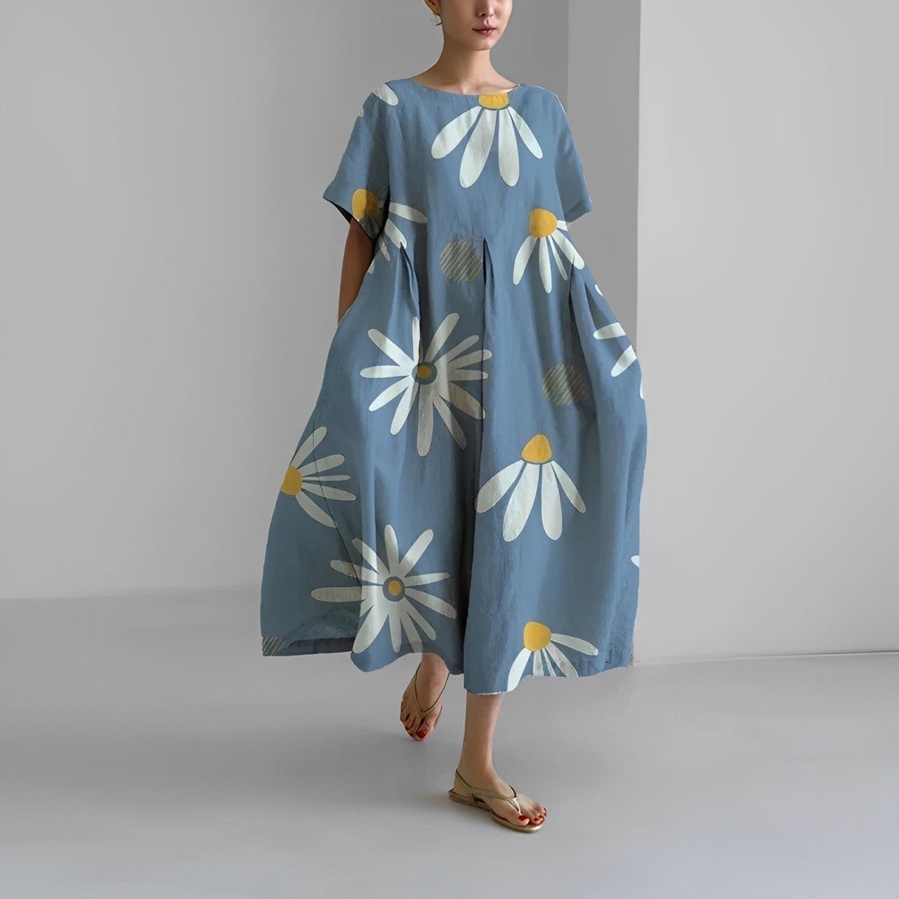CELIA™ | Printed Maxi Dress